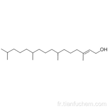 2-hexadécène-1-ol, 3,7,11,15-tétraméthyle -, (57193043,2E, 7R, 11R) CAS 150-86-7